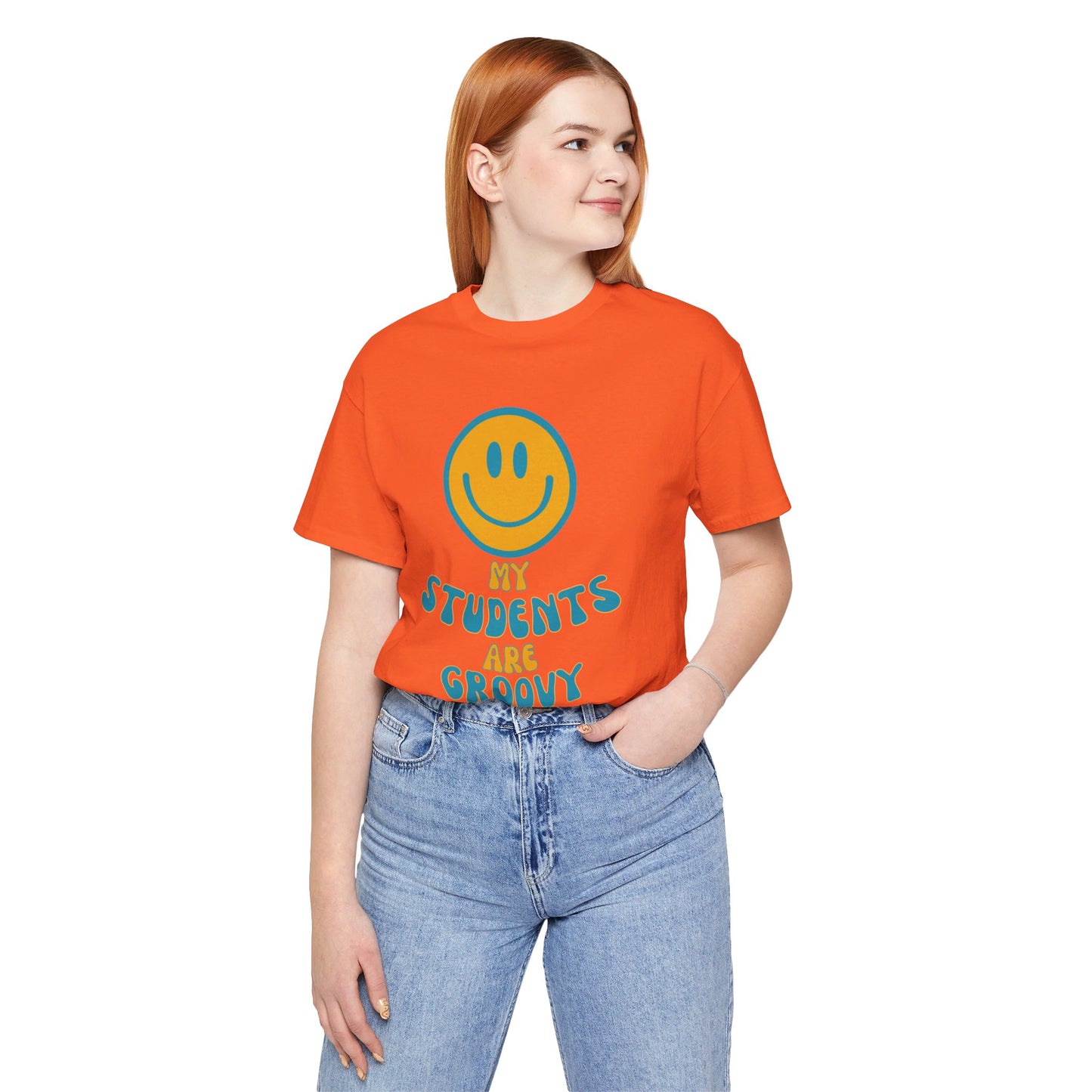 My Students are Groovy Tshirt - Unisex Jersey Short Sleeve Tee