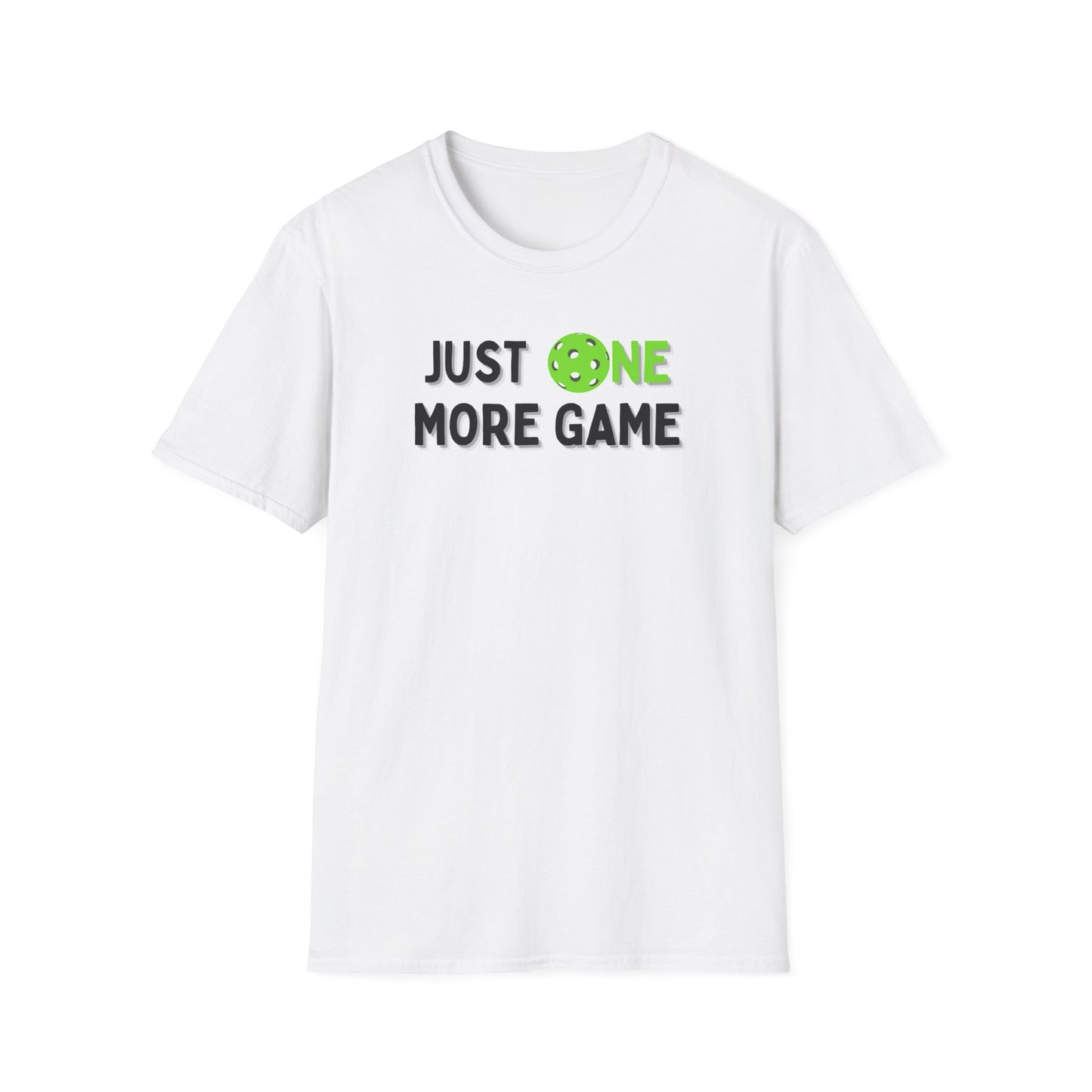 Just One More Game Pickleball - Unisex Softstyle T-Shirt