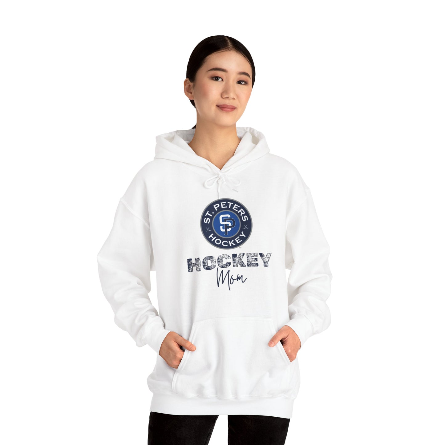 STP Hockey Mom - Unisex Heavy Blend™ Hooded Sweatshirt