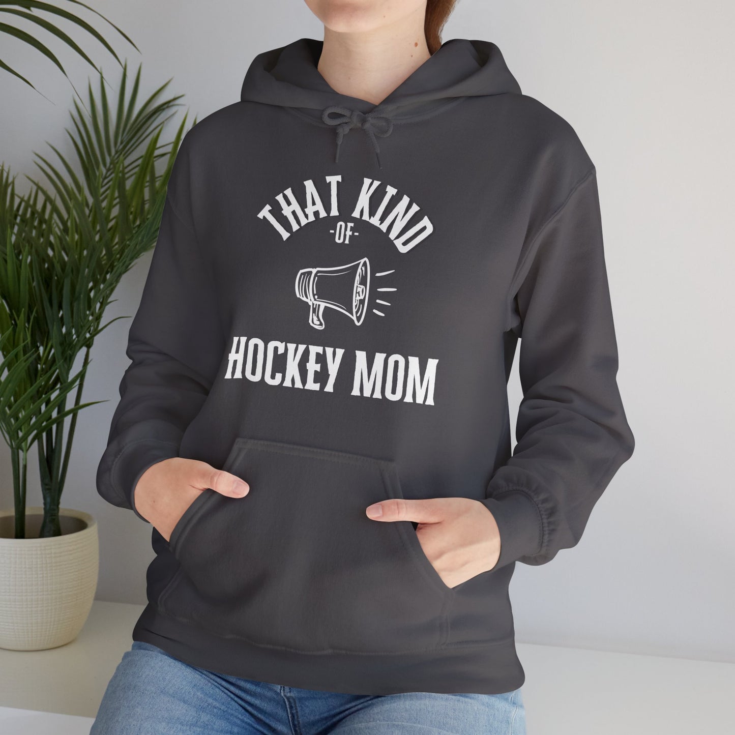 That Kind of Hockey Mom - Unisex Heavy Blend™ Hooded Sweatshirt