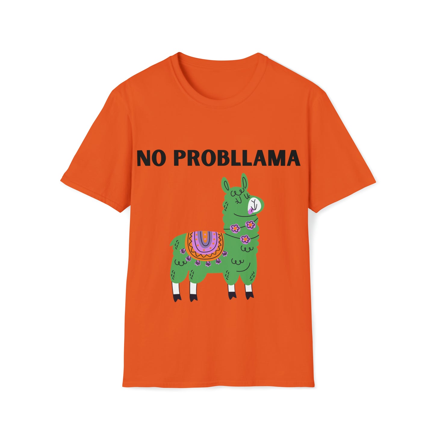 No Probllama - Unisex Softstyle T-Shirt