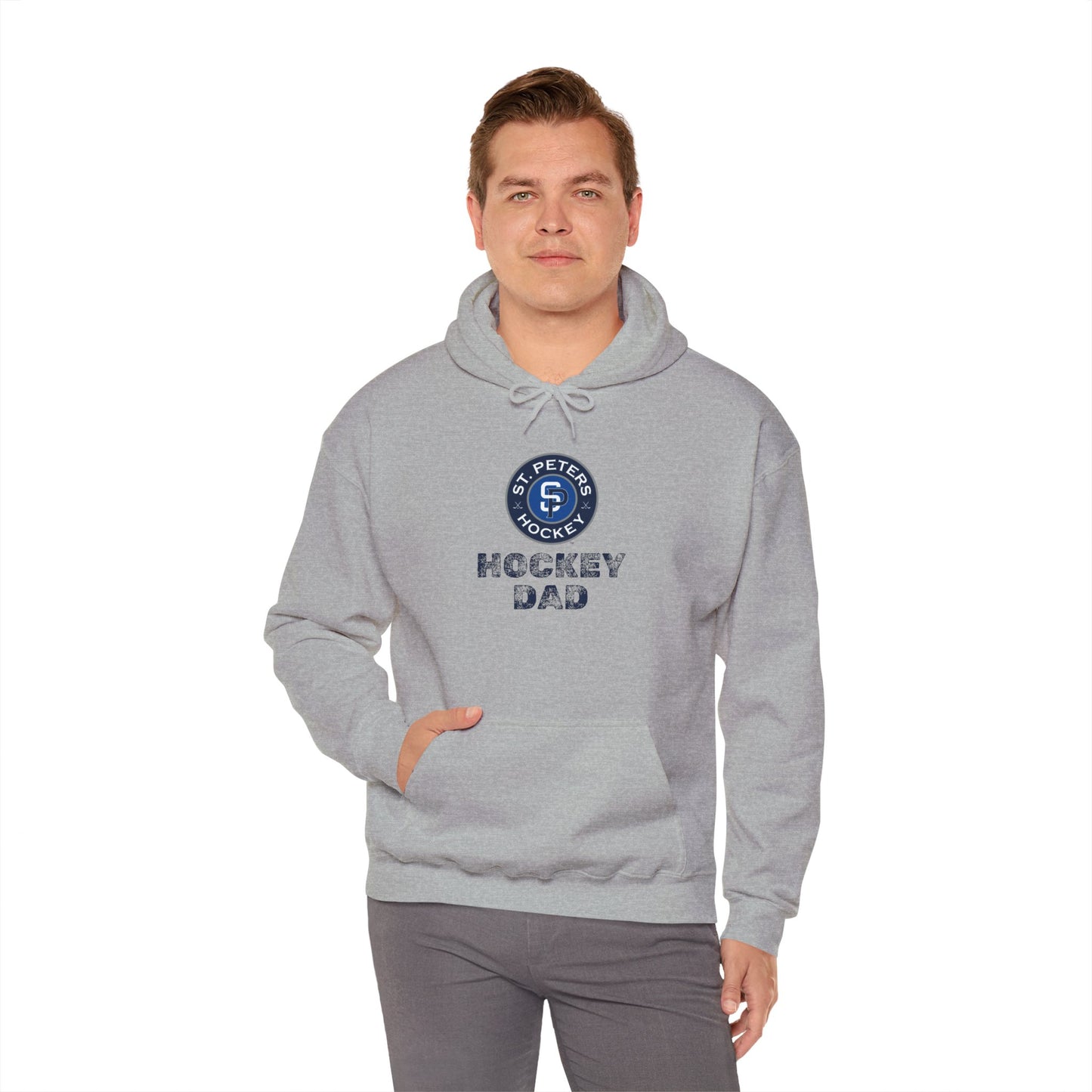 STP Hockey Dad - Unisex Heavy Blend™ Hooded Sweatshirt