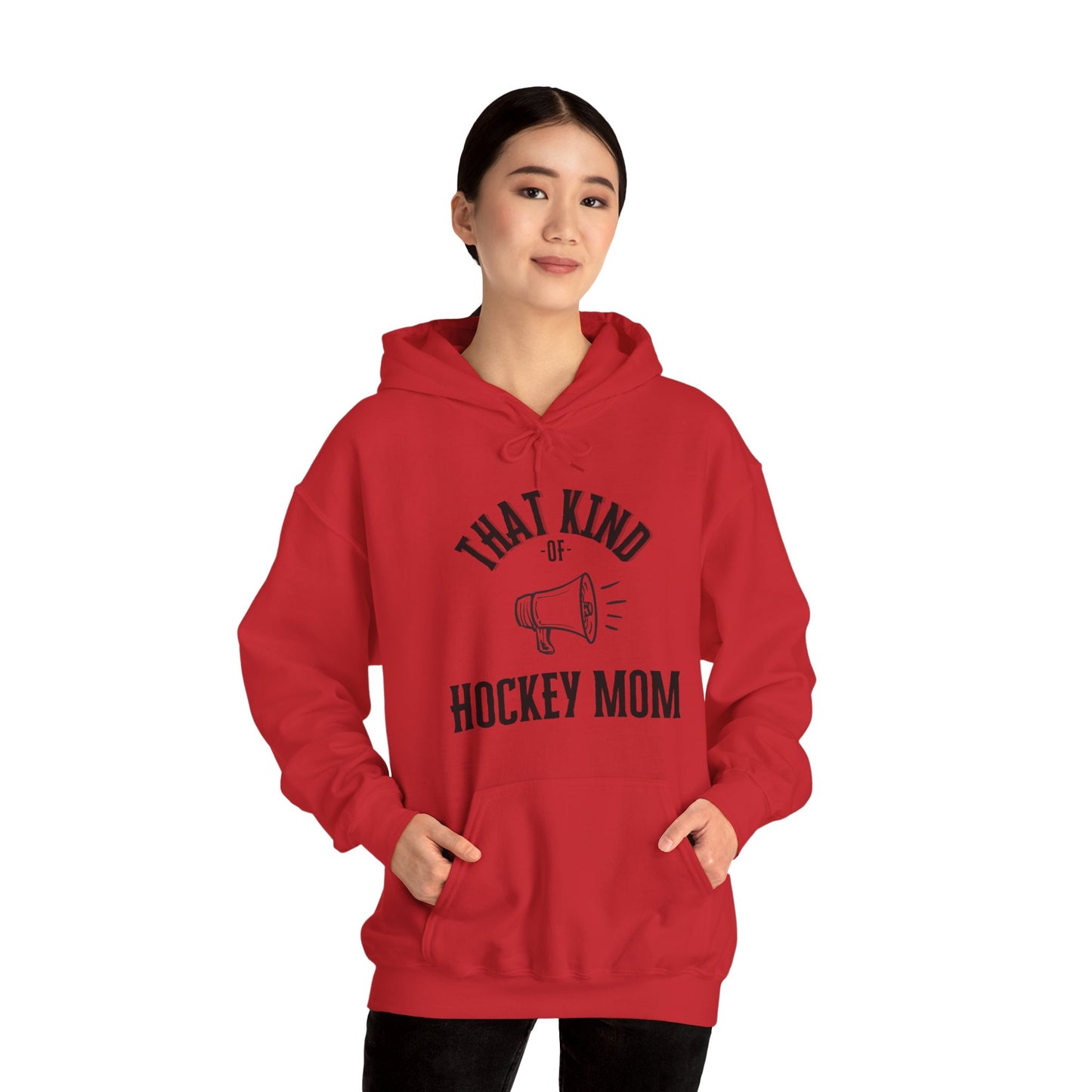 That Kind of Hockey Mom - Unisex Heavy Blend™ Hooded Sweatshirt