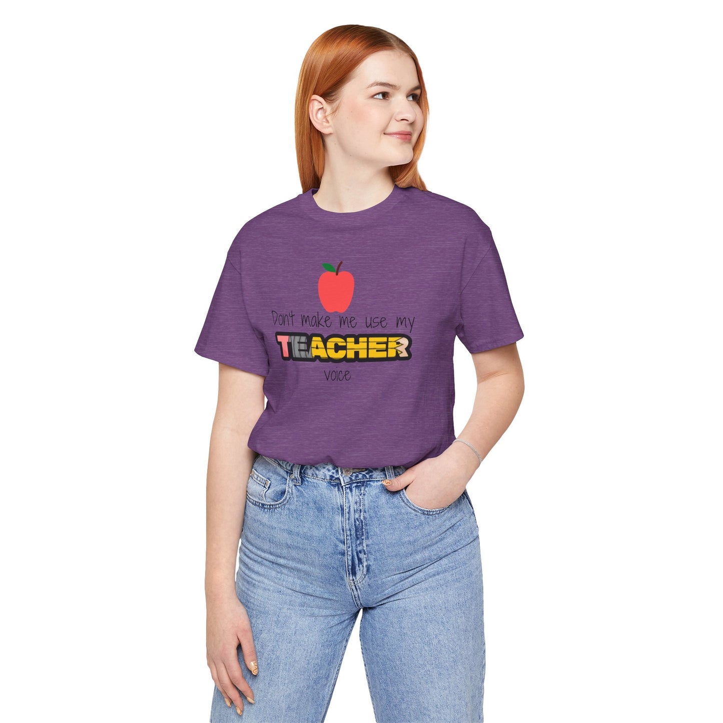 Teacher Voice - Bella + Canvas Unisex Jersey Short Sleeve Tee