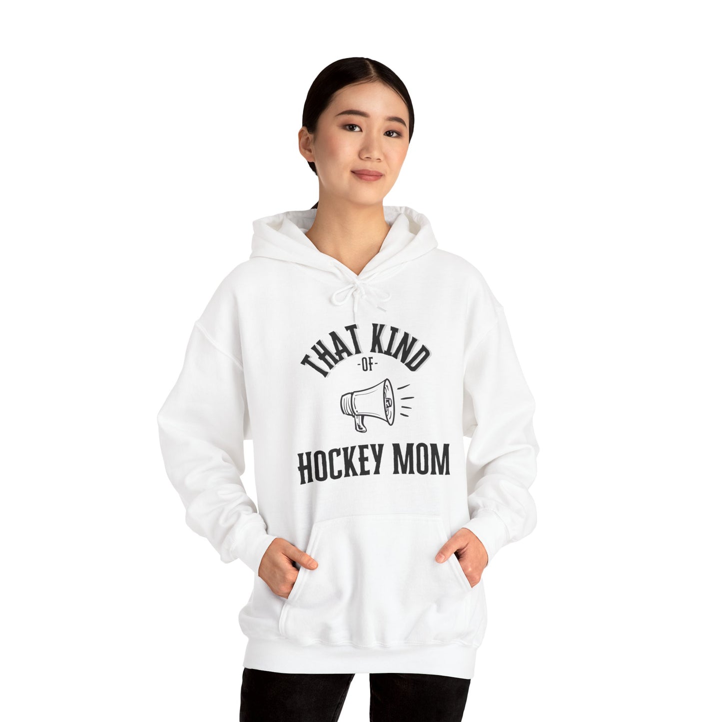 That Kind of Hockey Mom - Unisex Heavy Blend™ Hooded Sweatshirt