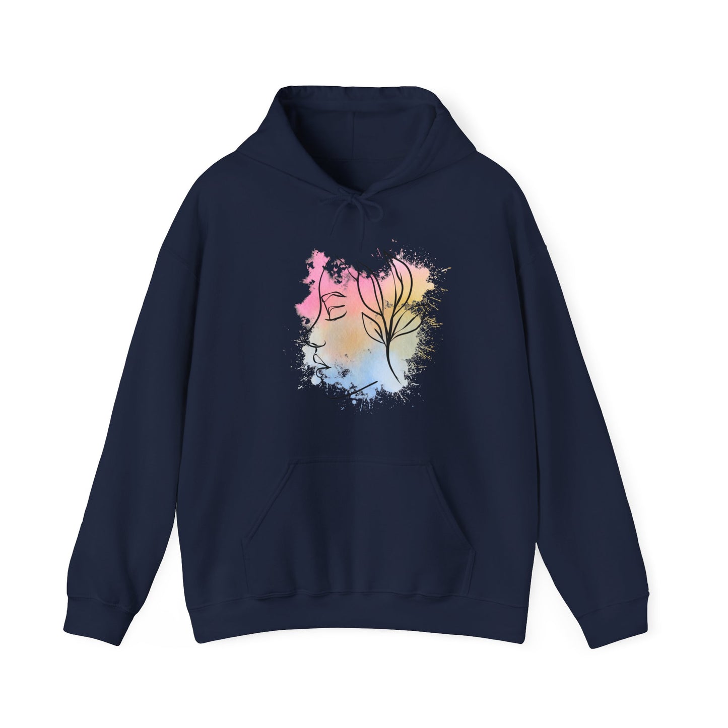 Divine Feminine Watercolor Hoodie - Unisex Heavy Blend™ Hooded Sweatshirt