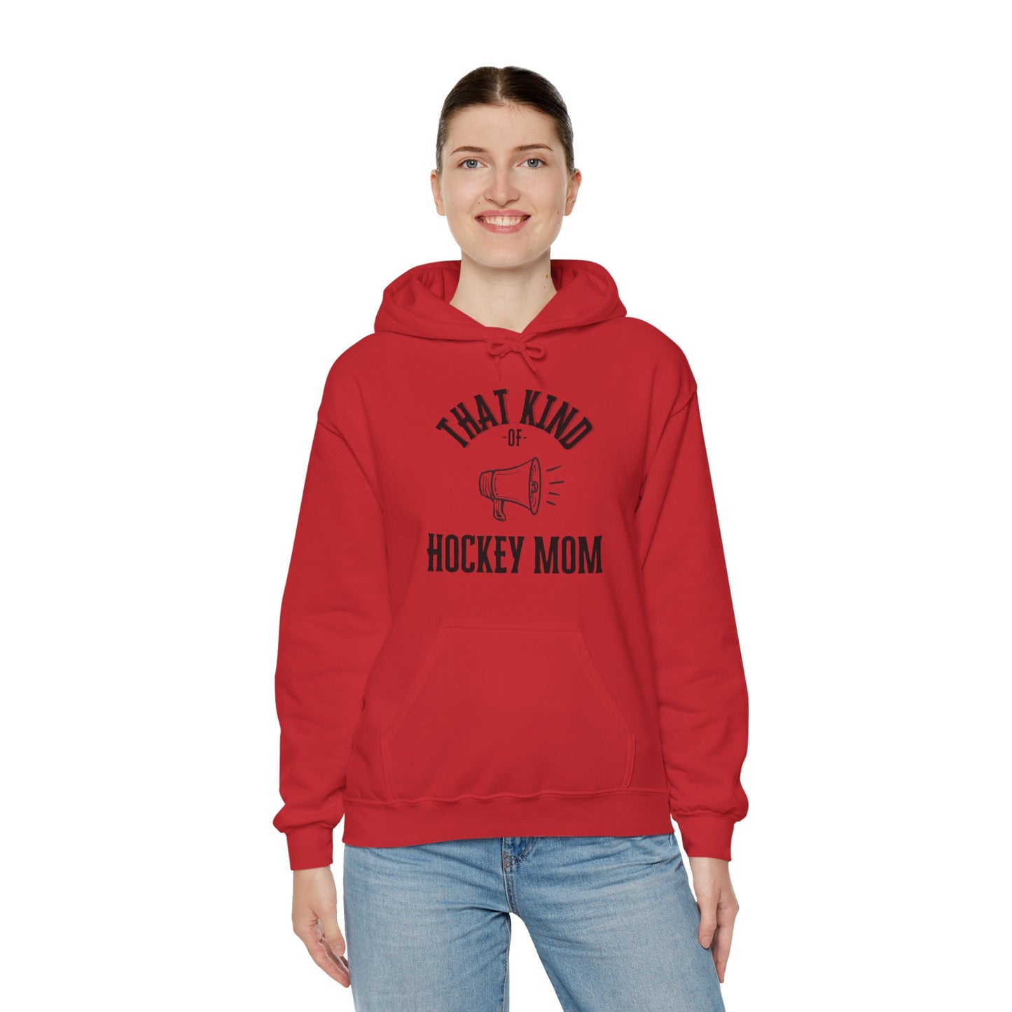 That Kind of Hockey Mom - Unisex Heavy Blend™ Hooded Sweatshirt