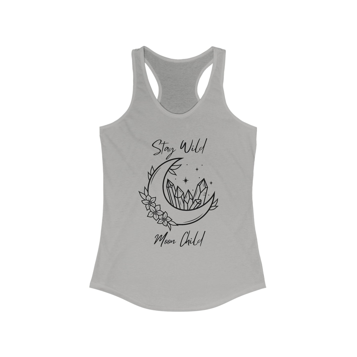 Stay Wild Moon Child - Women's Ideal Racerback Tank