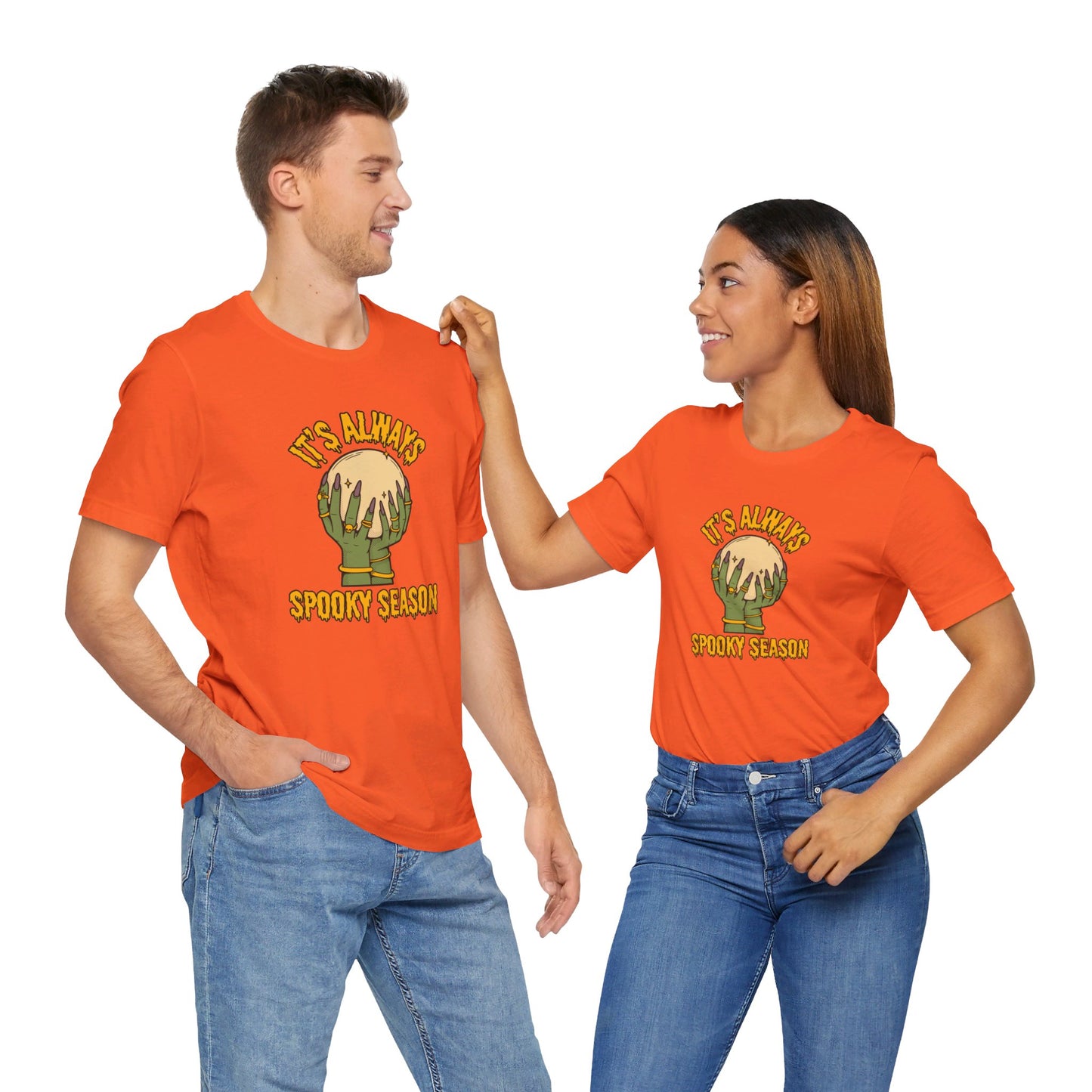 It's Always Spooky Season Tshirt - Unisex Jersey Short Sleeve Tee