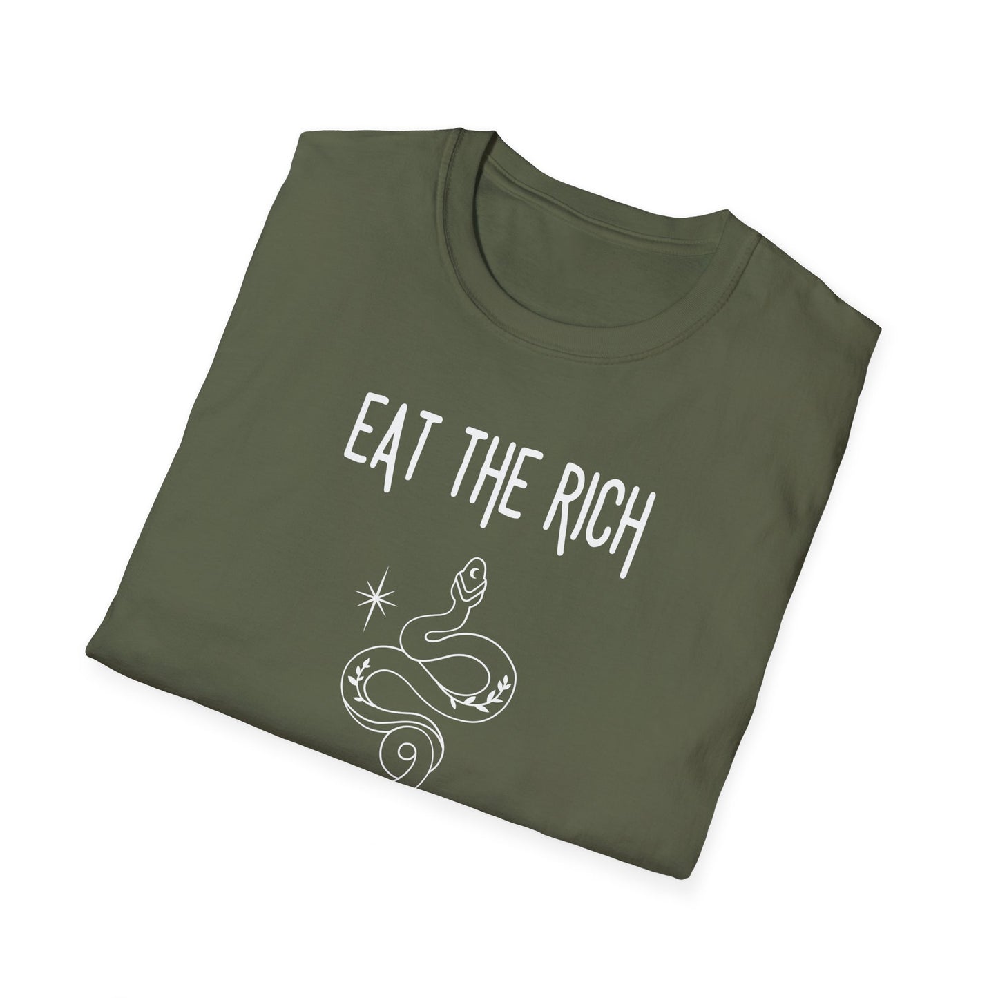 Eat the Rich - Unisex Softstyle T-Shirt