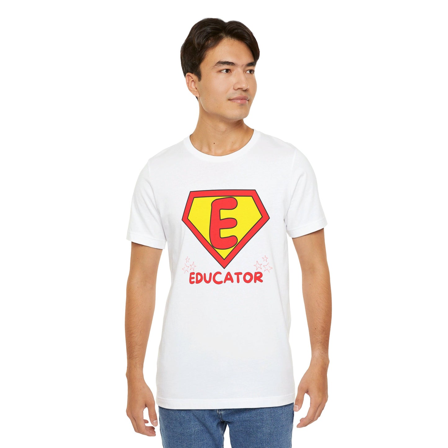 Educator Superhero - Unisex Jersey Short Sleeve Tee