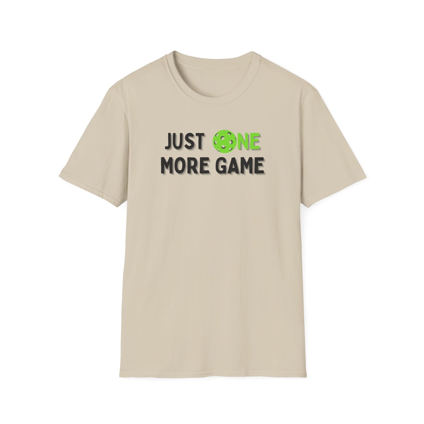 Just One More Game Pickleball - Unisex Softstyle T-Shirt