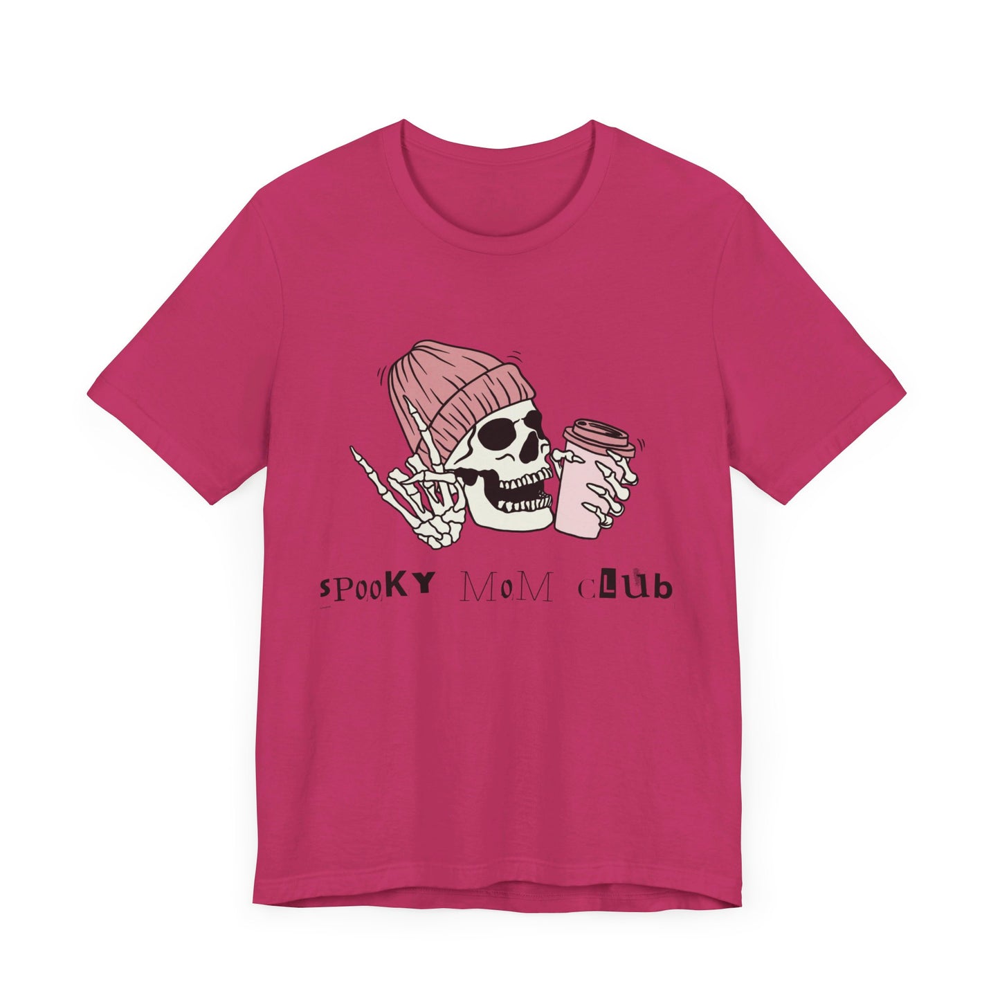 Spooky Mom Club Tshirt - Unisex Jersey Short Sleeve Tee