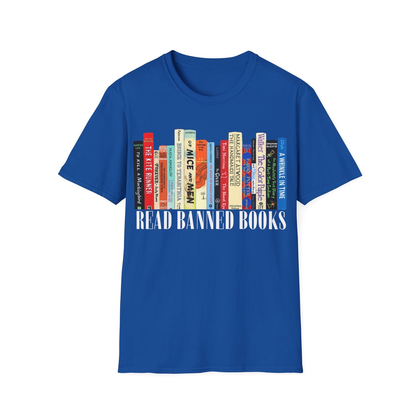 Read Banned Books - Unisex Softstyle T-Shirt