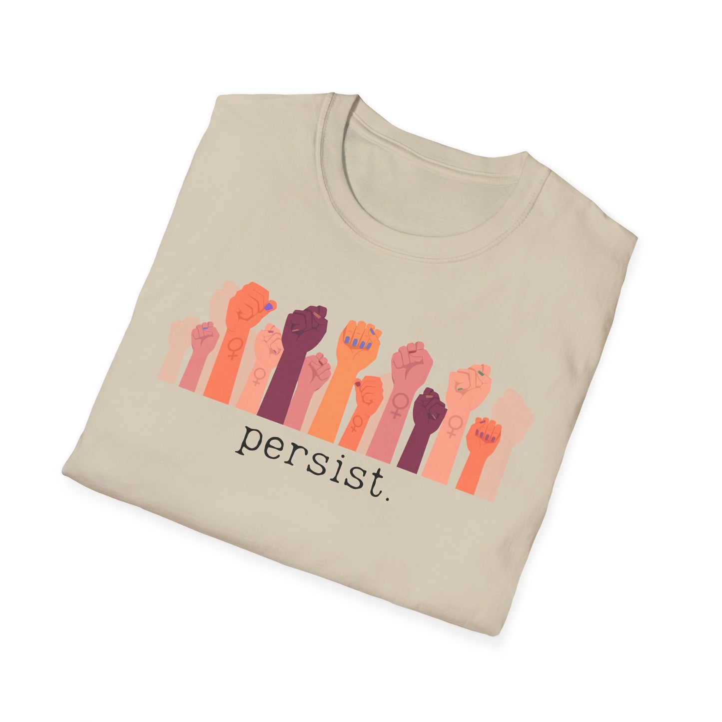 Persist Fists - Unisex Softstyle T-Shirt