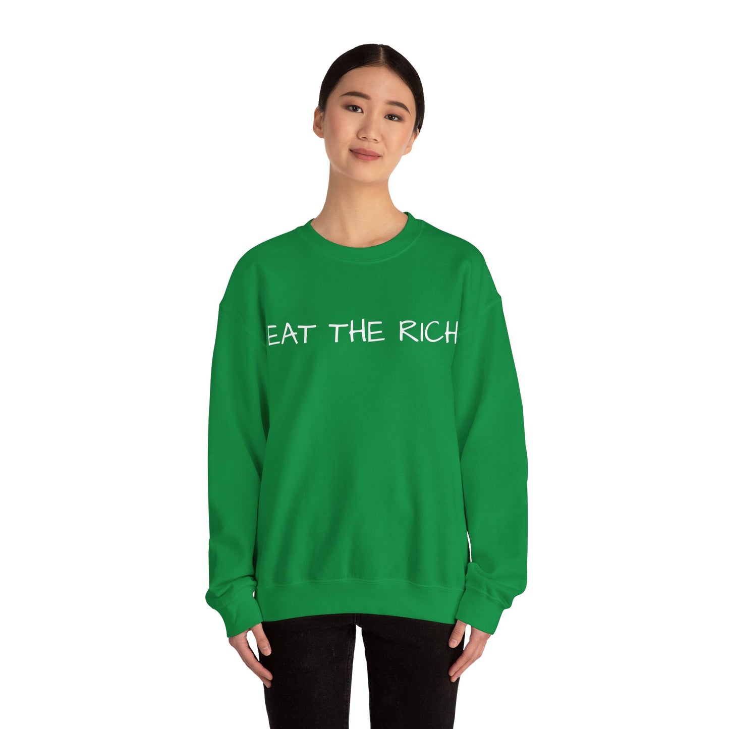 Eat the Rich - Unisex Heavy Blend™ Crewneck Sweatshirt