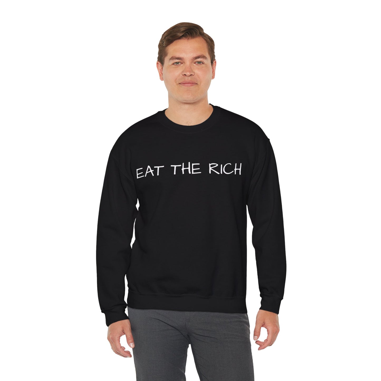 Eat the Rich - Unisex Heavy Blend™ Crewneck Sweatshirt