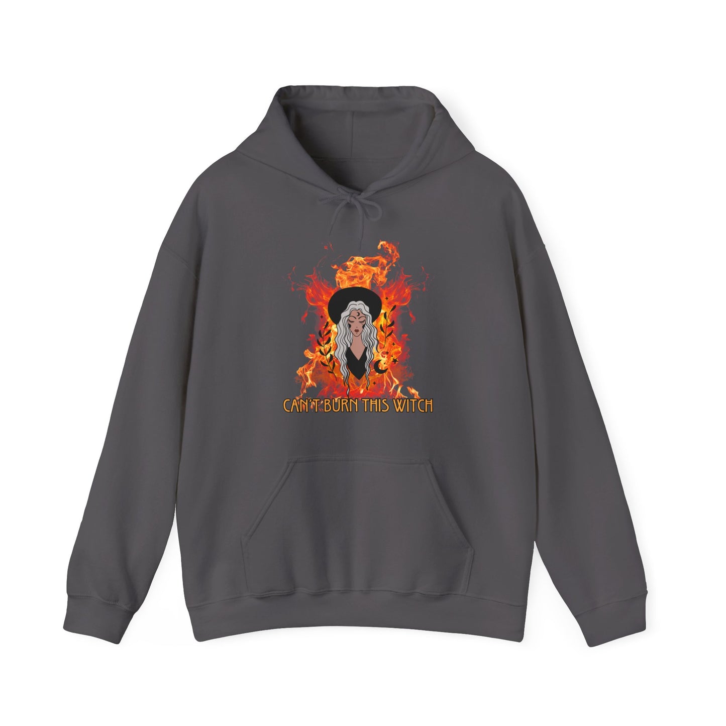 Can't Burn this Witch Hoodie - Unisex Heavy Blend™ Hooded Sweatshirt