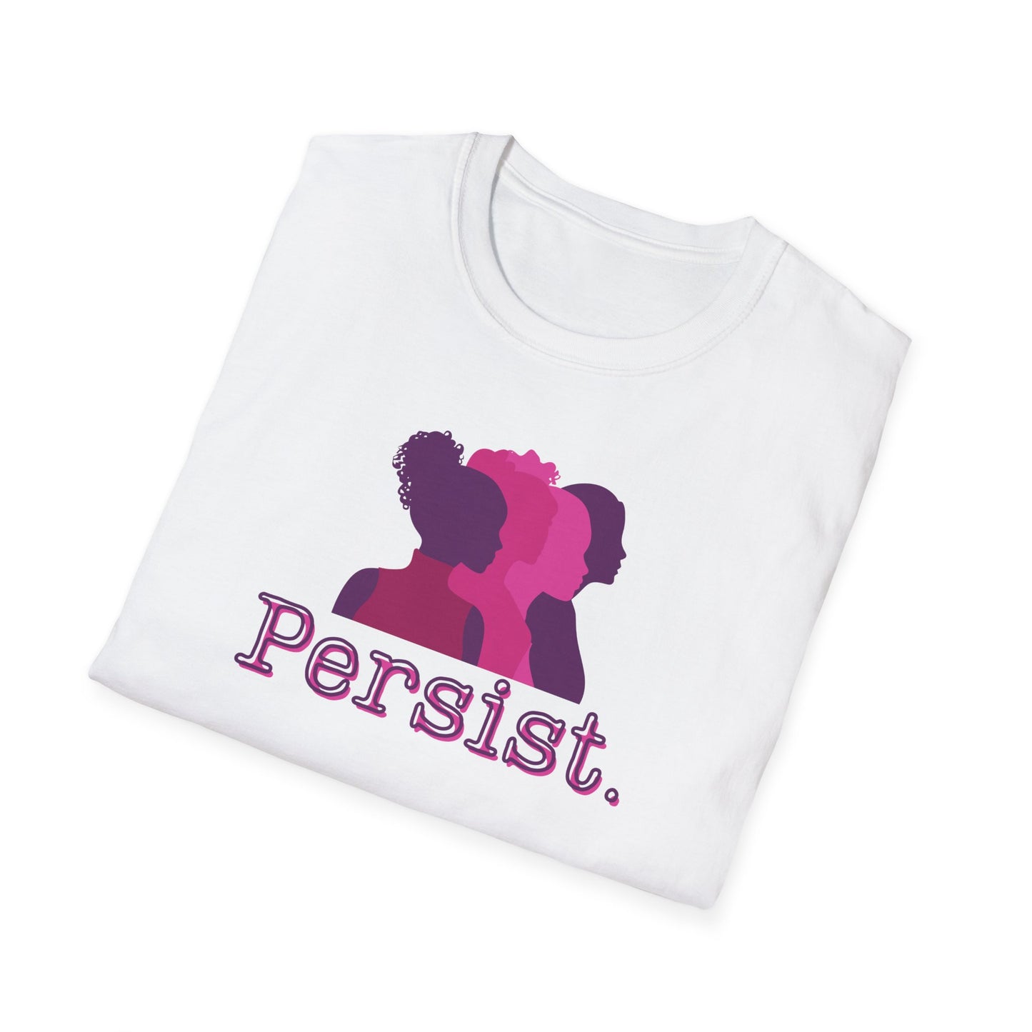 Persist Silhouettes - Unisex Softstyle T-Shirt