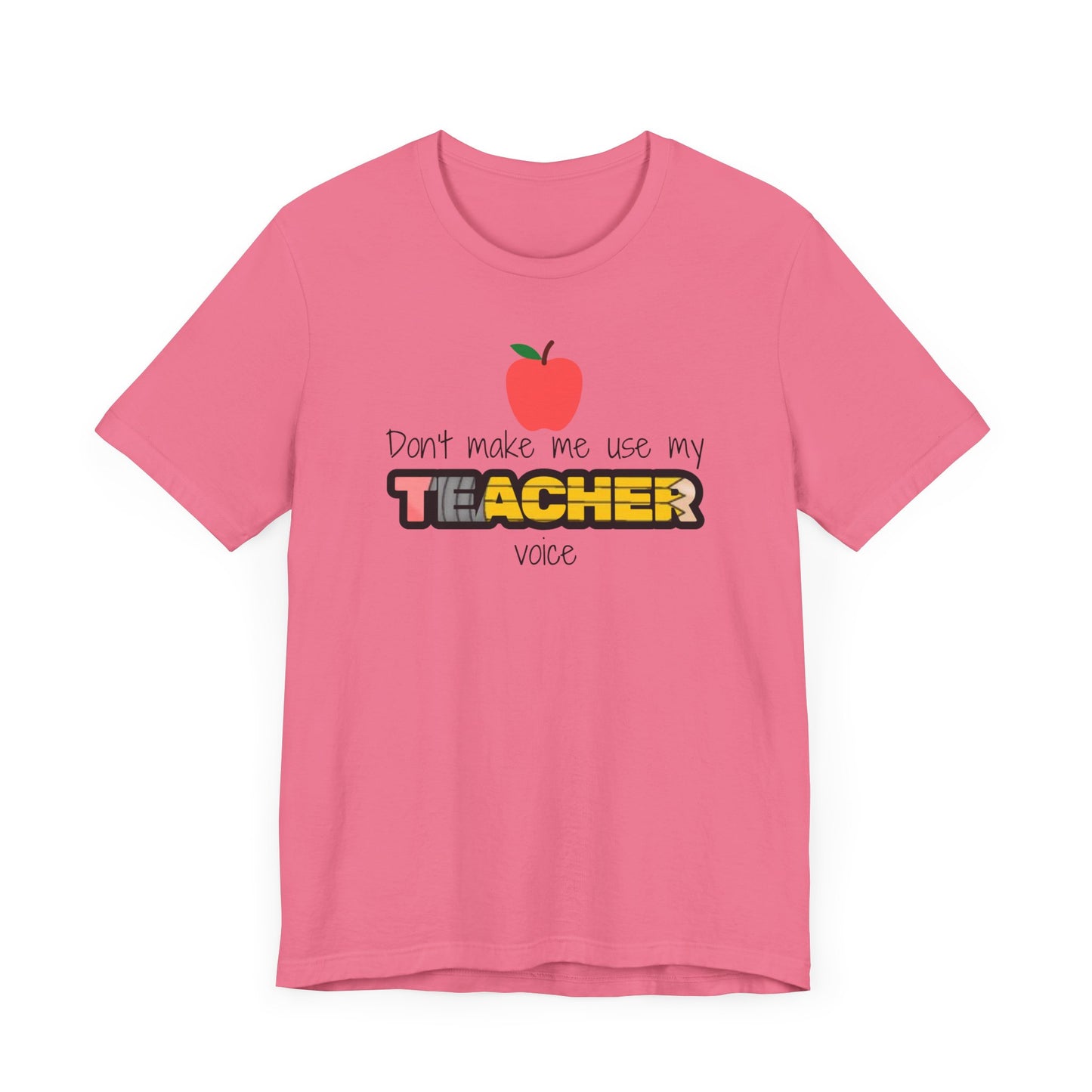 Teacher Voice - Bella + Canvas Unisex Jersey Short Sleeve Tee