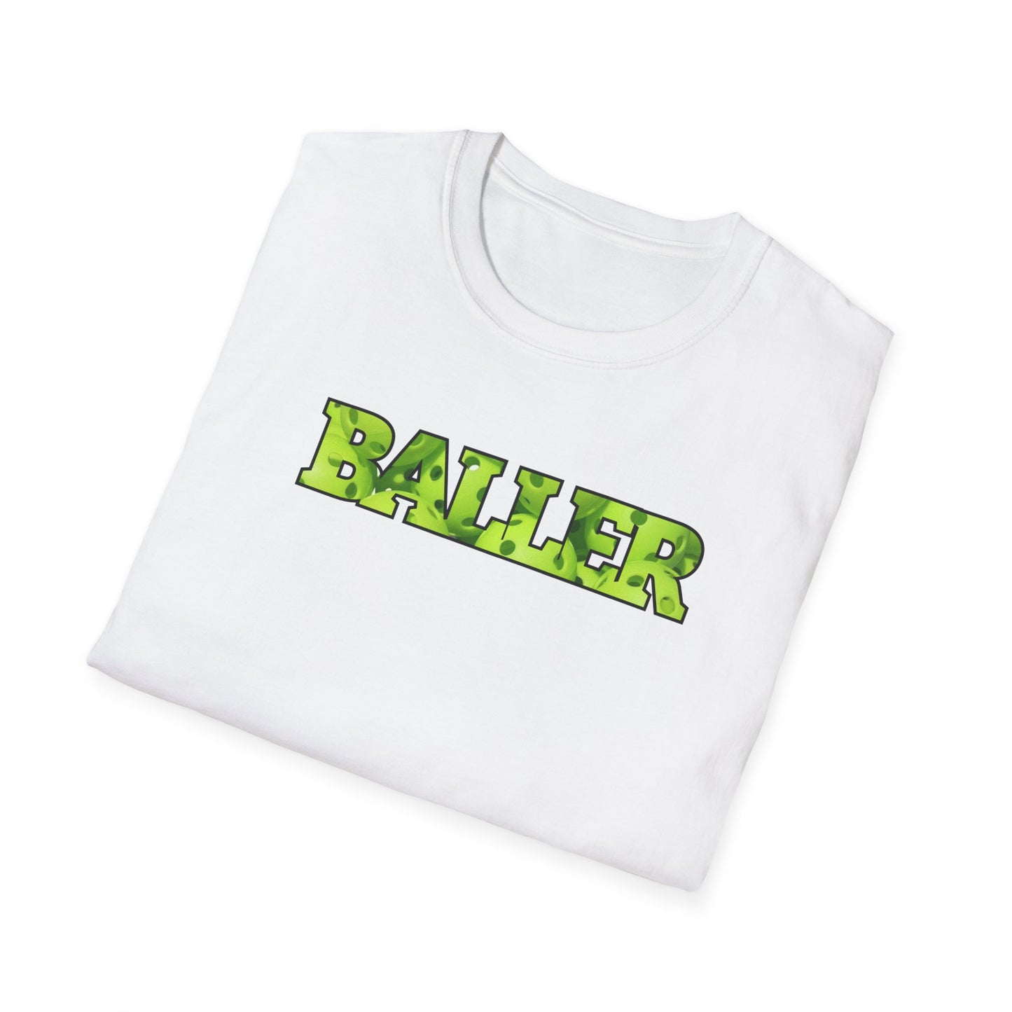 Baller Pickleball - Unisex Softstyle T-Shirt