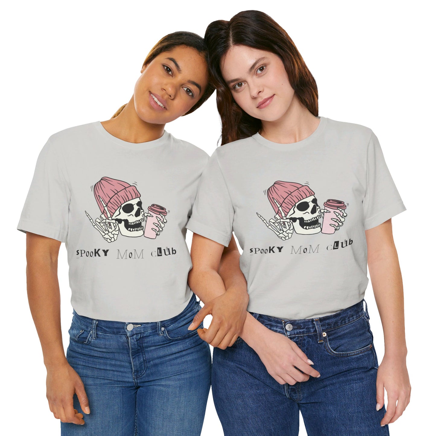 Spooky Mom Club Tshirt - Unisex Jersey Short Sleeve Tee