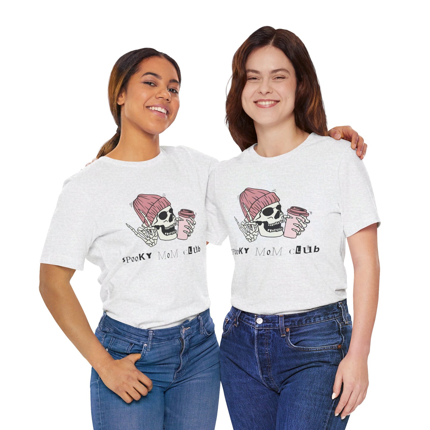 Spooky Mom Club Tshirt - Unisex Jersey Short Sleeve Tee