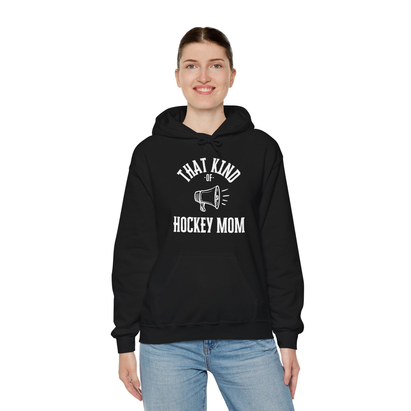 That Kind of Hockey Mom - Unisex Heavy Blend™ Hooded Sweatshirt