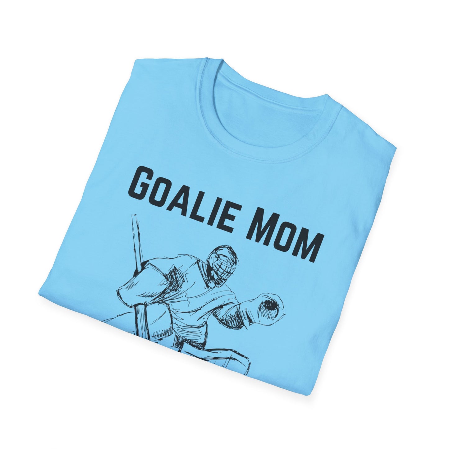 Goalie Mom. We're Built Different - Unisex Softstyle T-Shirt