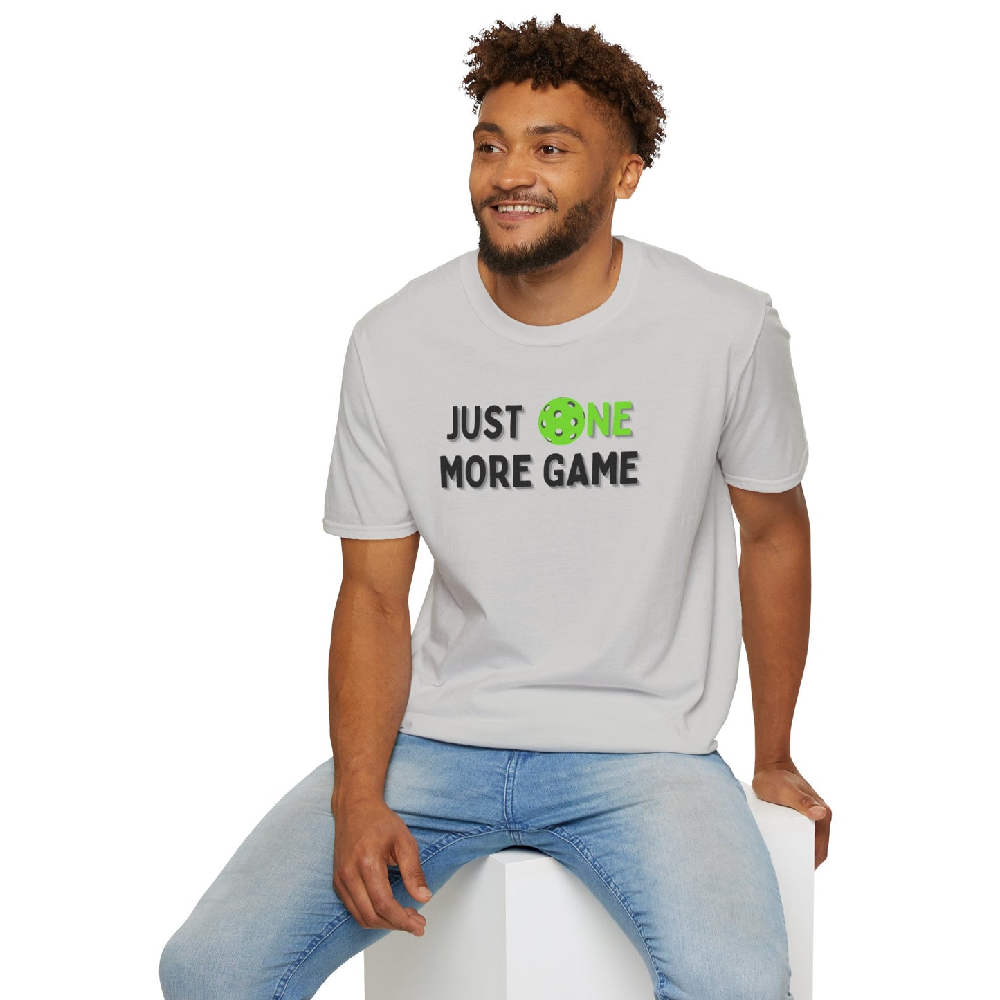 Just One More Game Pickleball - Unisex Softstyle T-Shirt