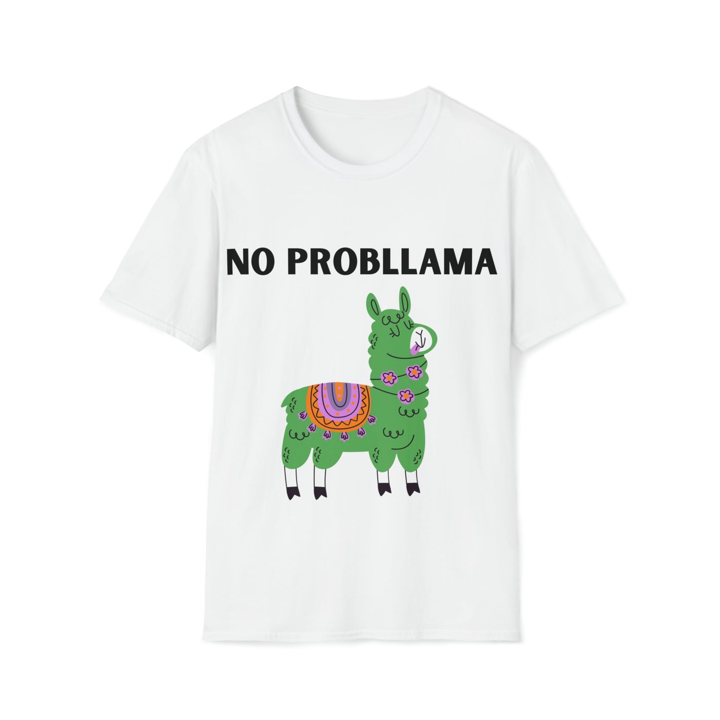 No Probllama - Unisex Softstyle T-Shirt