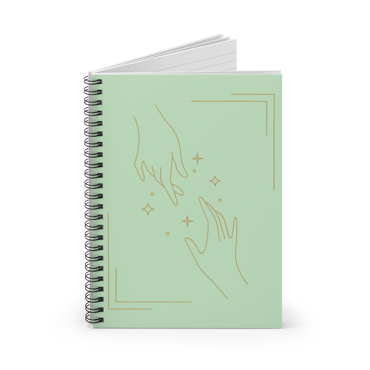 Green Goddess Spiral Notebook - Ruled Line