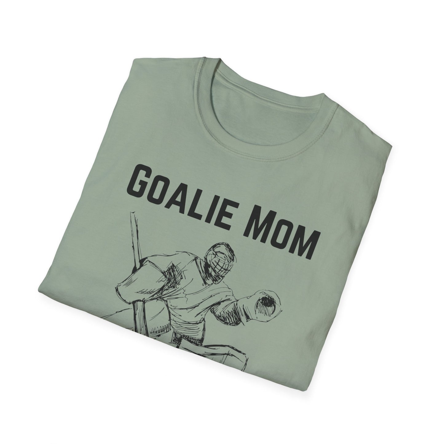 Goalie Mom. We're Built Different - Unisex Softstyle T-Shirt