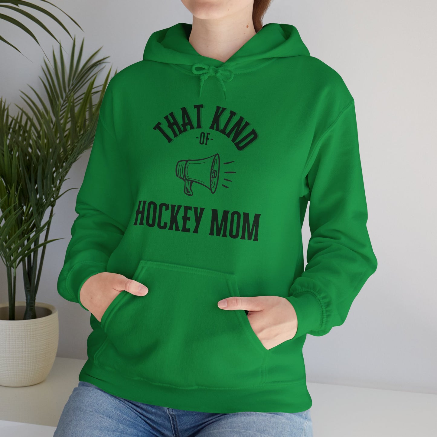 That Kind of Hockey Mom - Unisex Heavy Blend™ Hooded Sweatshirt