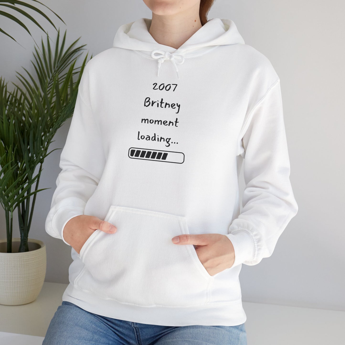 2007 Britney Moment Loading Hoodie - Unisex Heavy Blend™ Hooded Sweatshirt