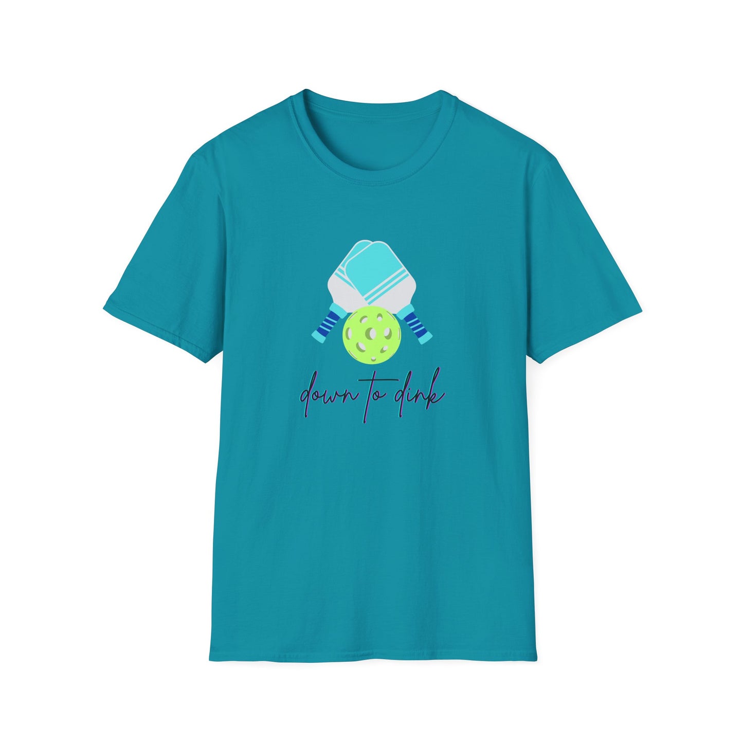 Down to Dink Pickleball - Unisex Softstyle T-Shirt