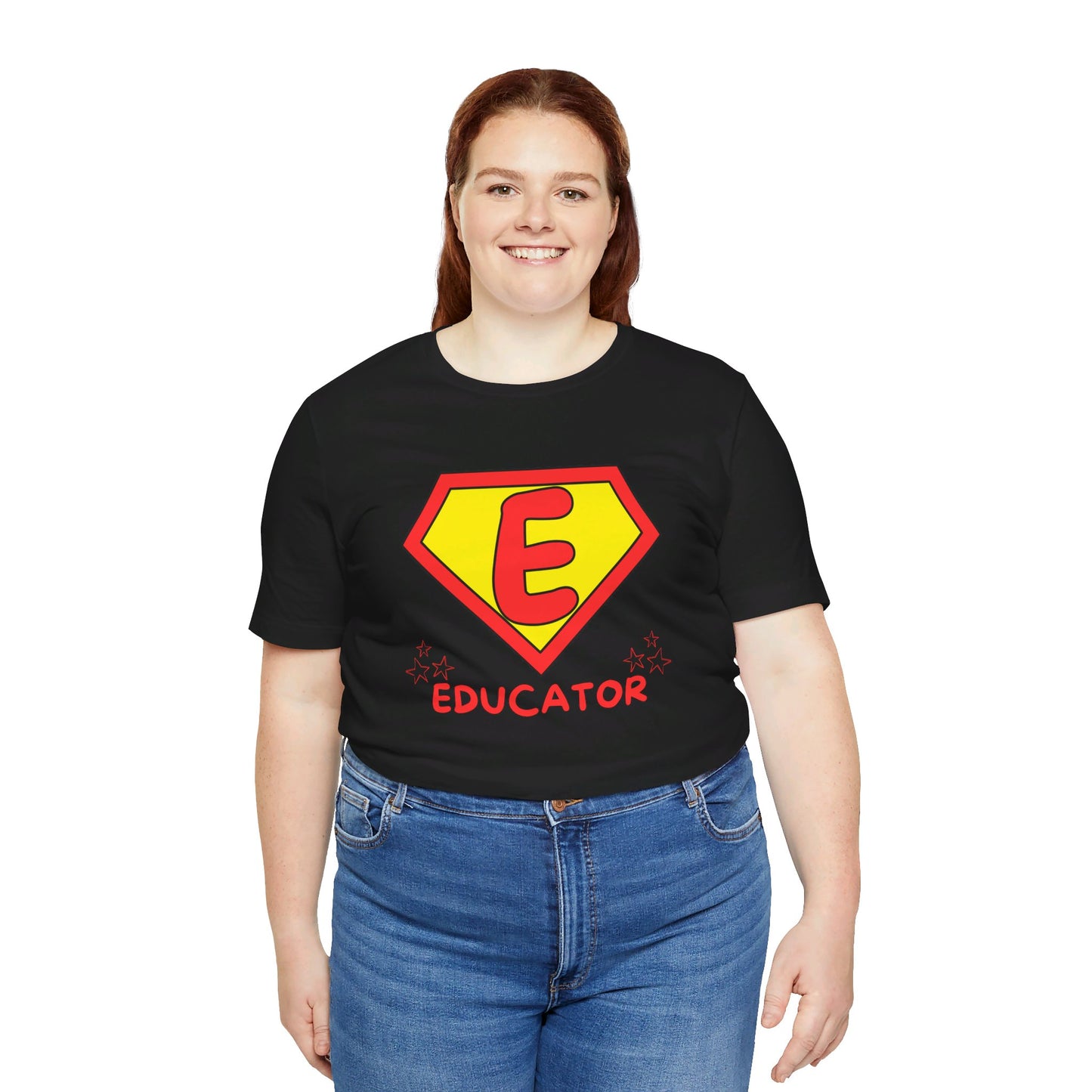 Educator Superhero - Unisex Jersey Short Sleeve Tee