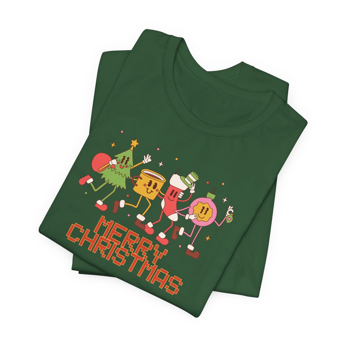 Retro Christmas Tee Shirt