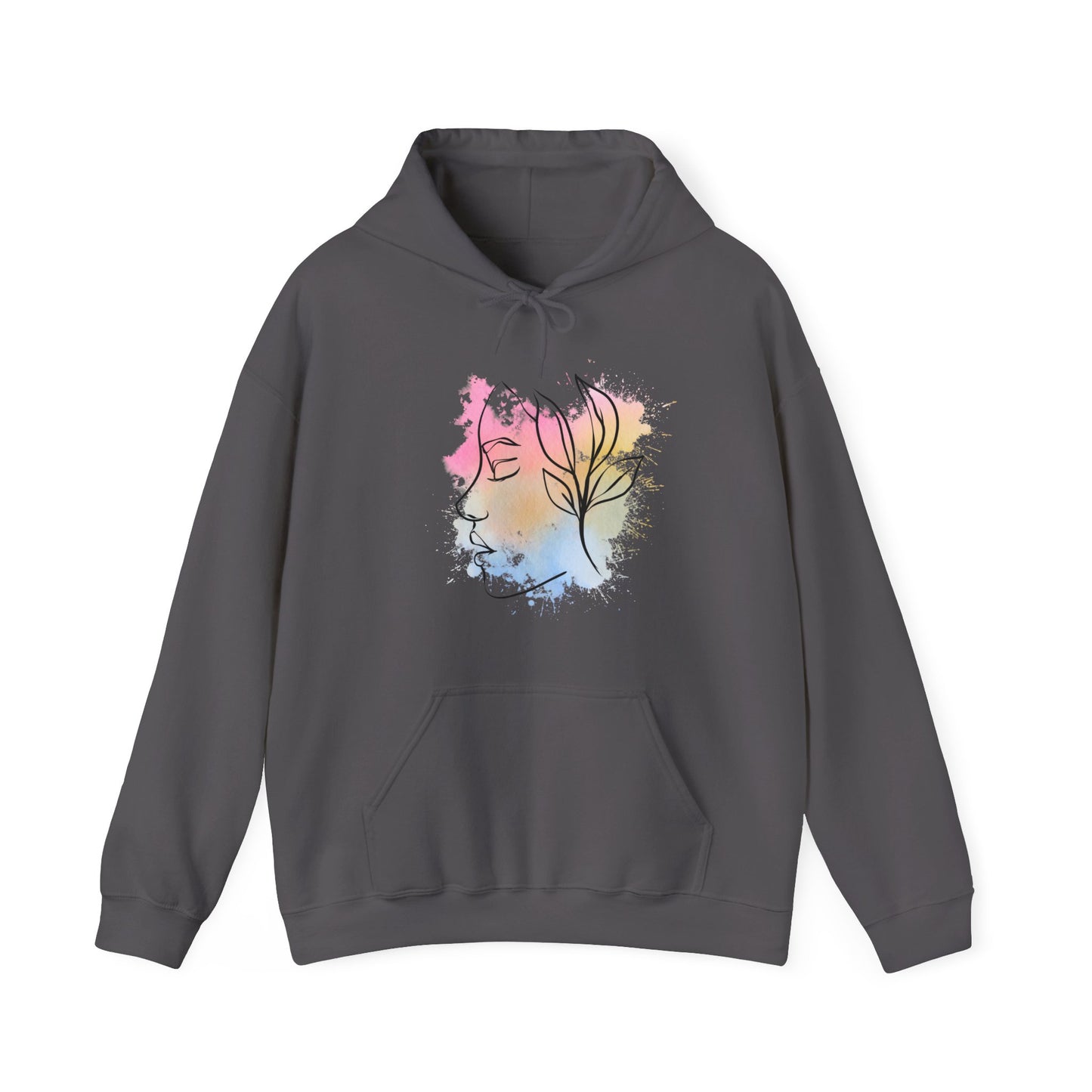 Divine Feminine Watercolor Hoodie - Unisex Heavy Blend™ Hooded Sweatshirt