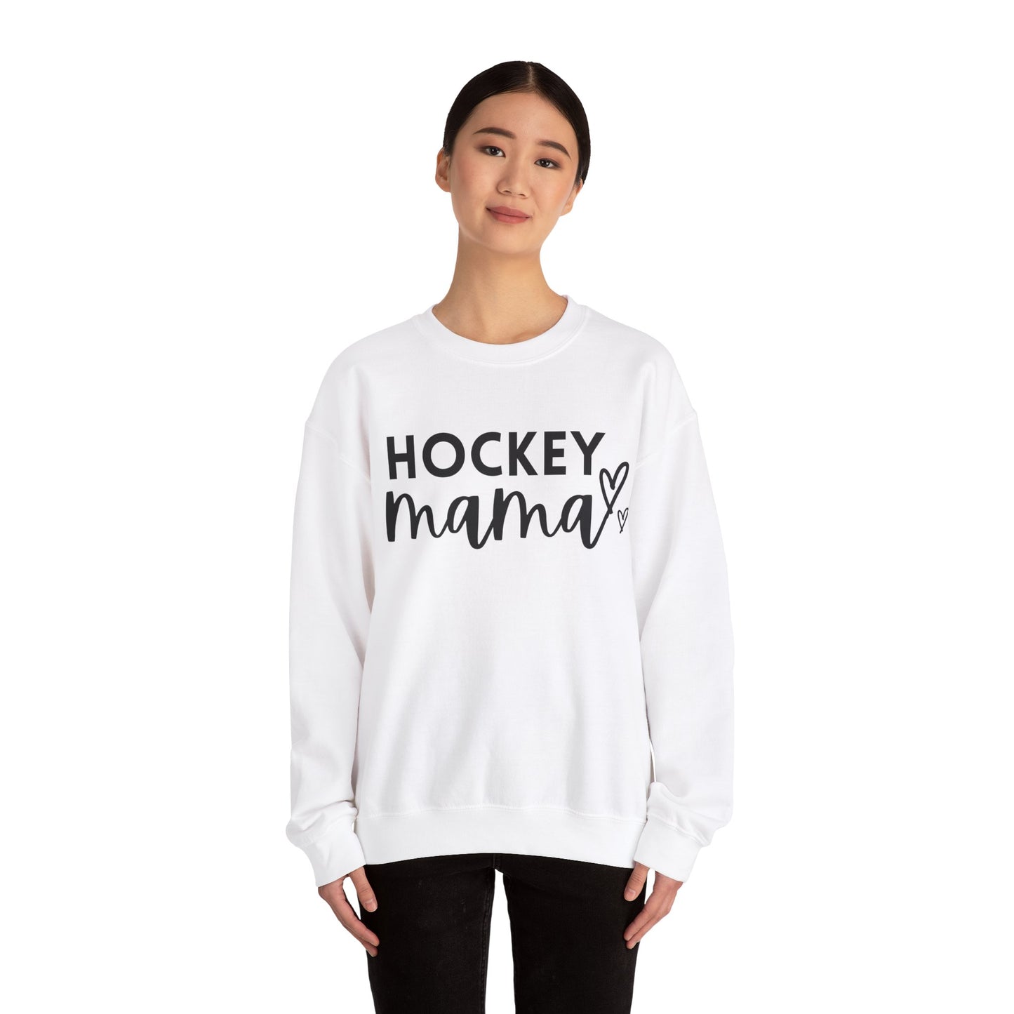 Hockey Mama Unisex Heavy Blend™ Crewneck Sweatshirt