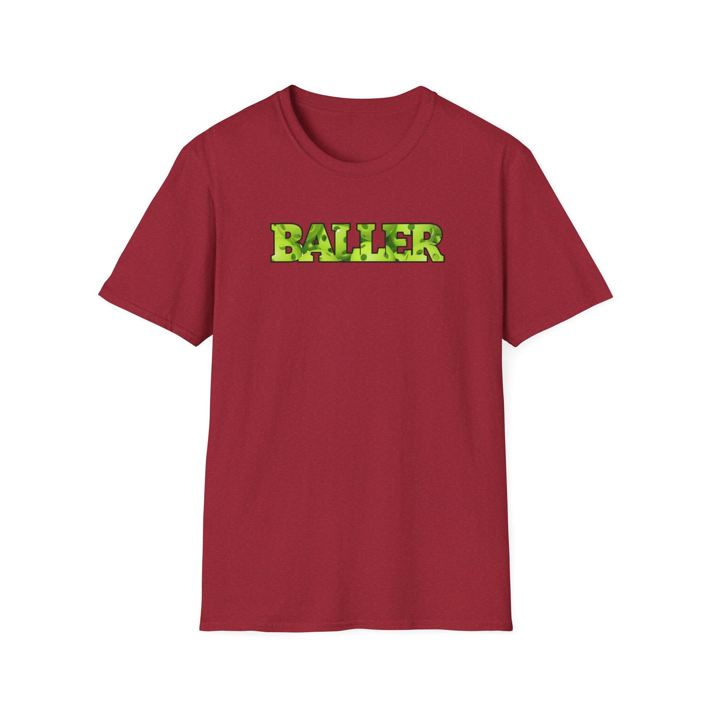 Baller Pickleball - Unisex Softstyle T-Shirt