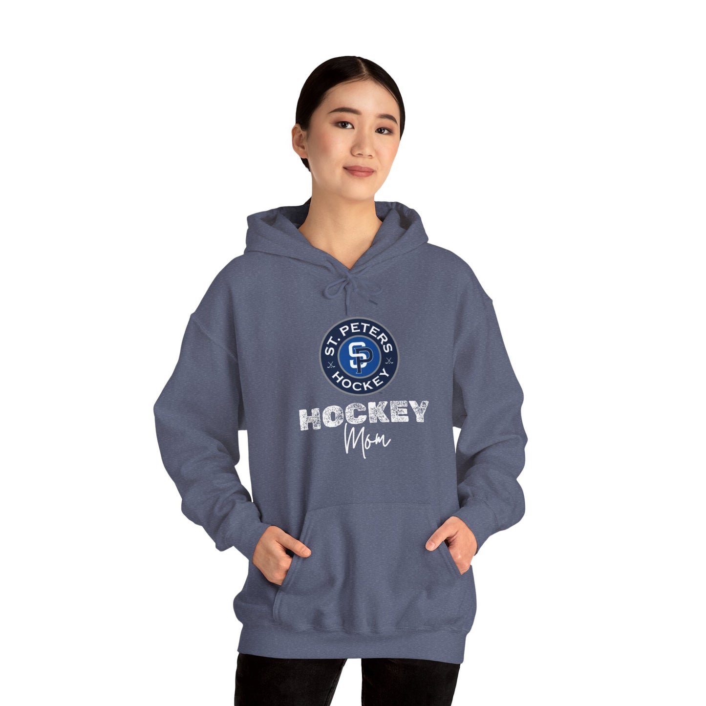 STP Hockey Mom - Unisex Heavy Blend™ Hooded Sweatshirt