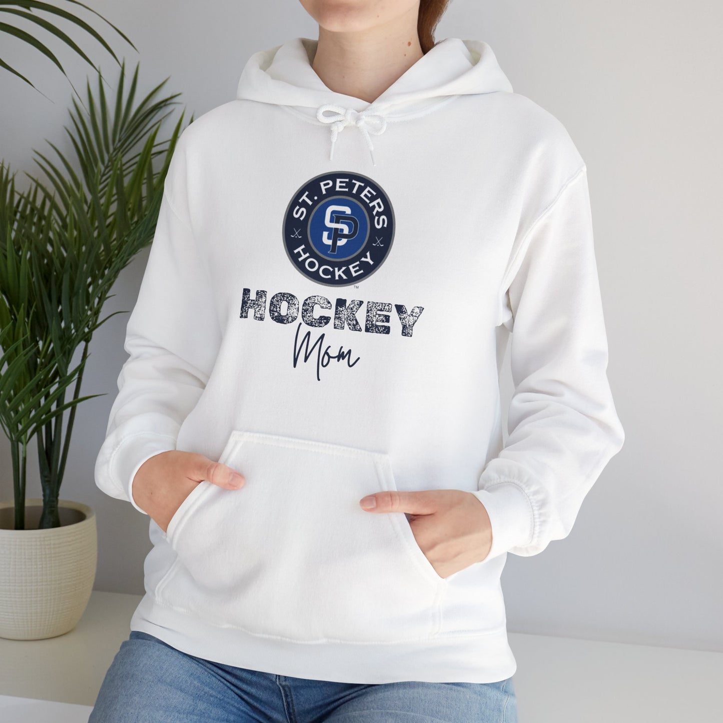 STP Hockey Mom - Unisex Heavy Blend™ Hooded Sweatshirt