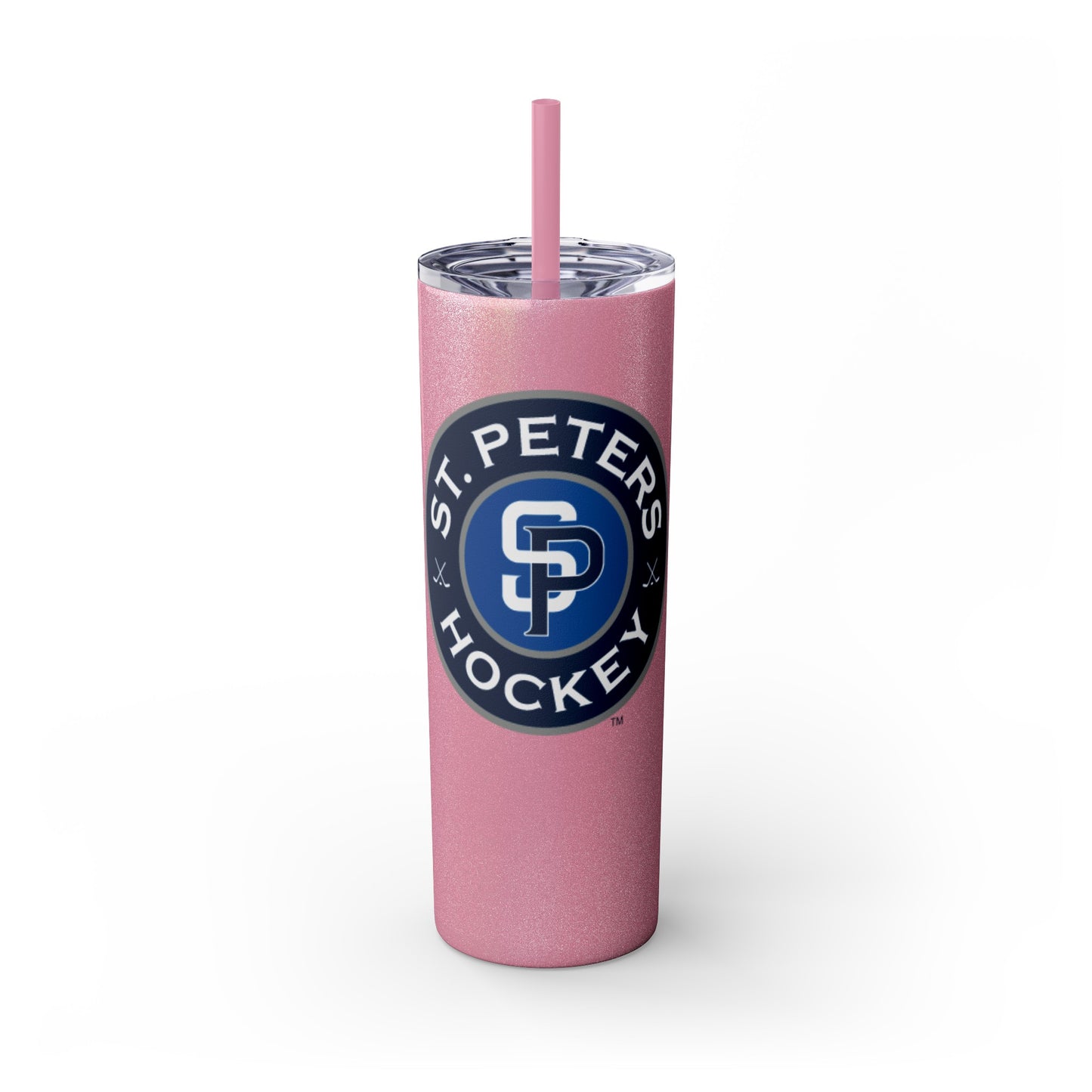 STP Hockey Skinny Tumbler with Straw, 20oz