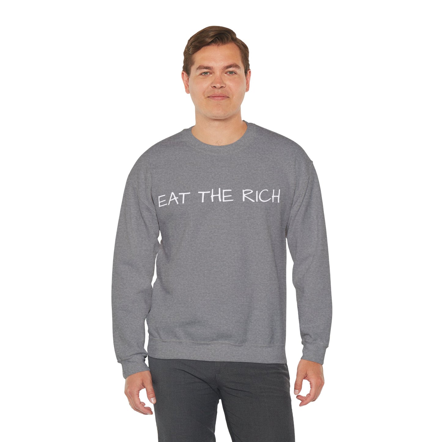 Eat the Rich - Unisex Heavy Blend™ Crewneck Sweatshirt