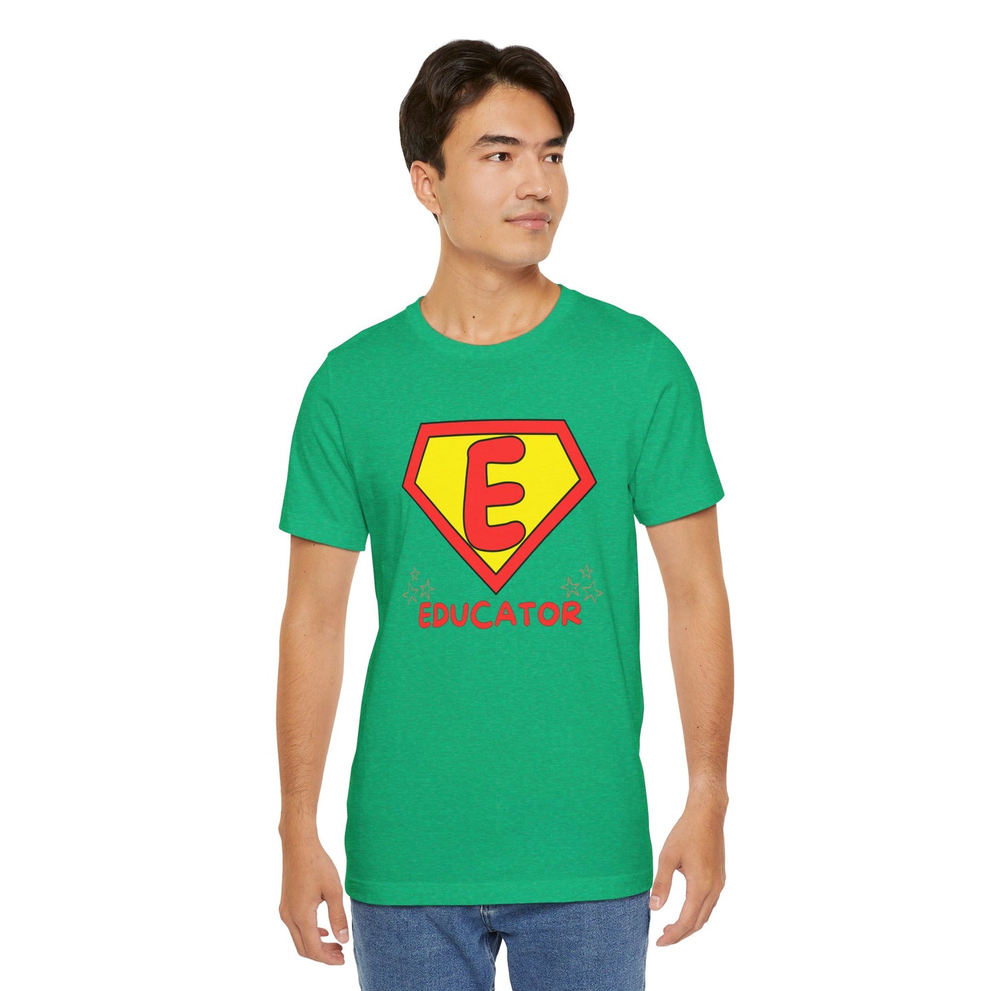 Educator Superhero - Unisex Jersey Short Sleeve Tee