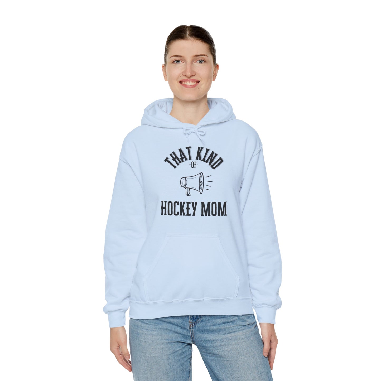 That Kind of Hockey Mom - Unisex Heavy Blend™ Hooded Sweatshirt