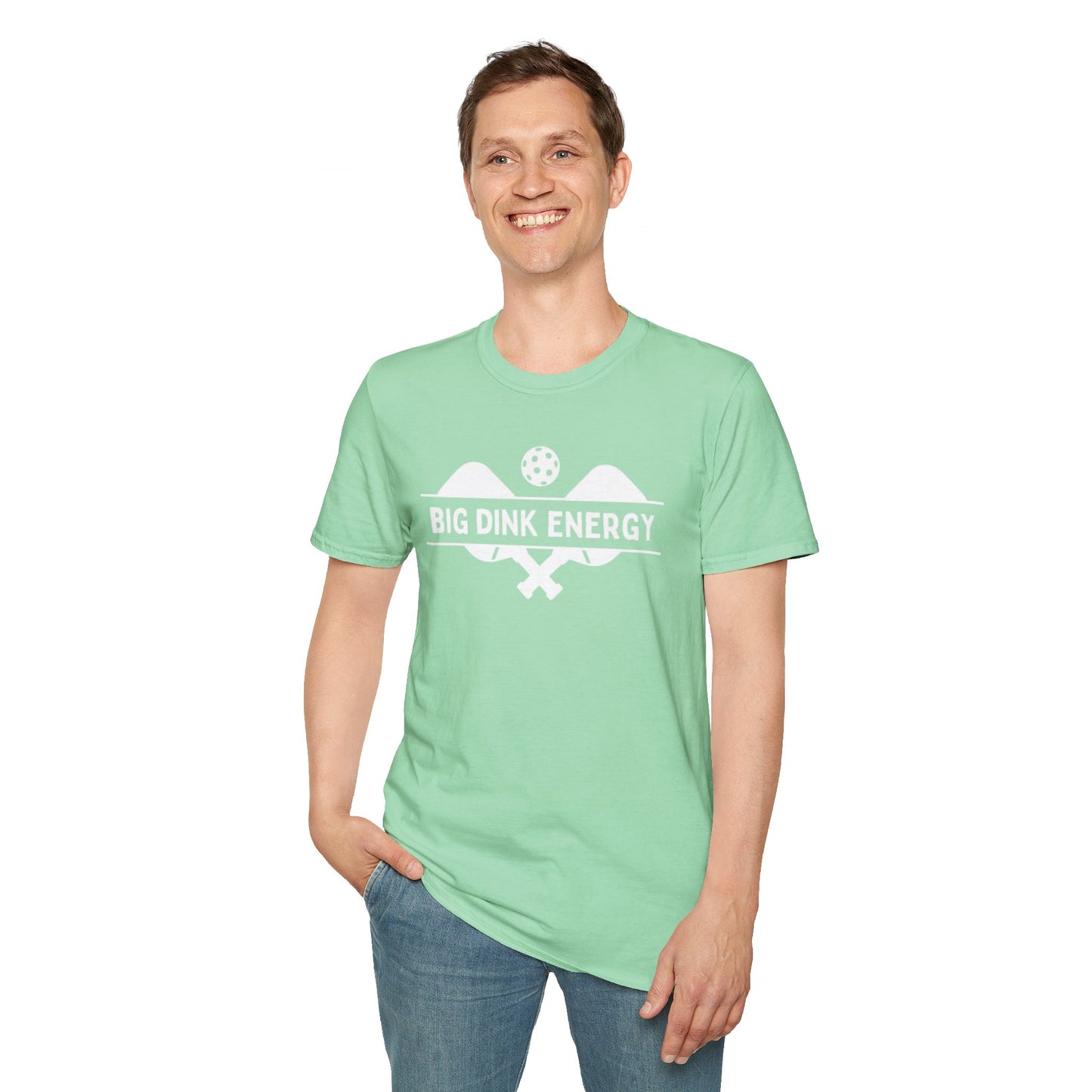 Big Dink Energy Pickleball - Unisex Softstyle T-Shirt