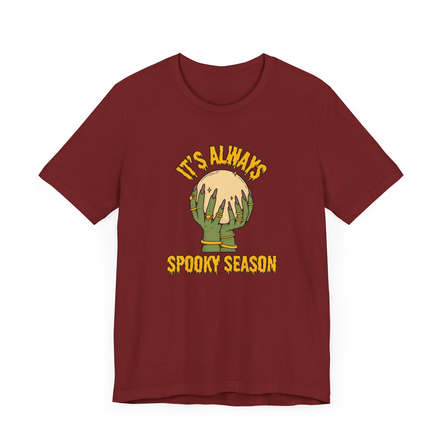 It's Always Spooky Season Tshirt - Unisex Jersey Short Sleeve Tee