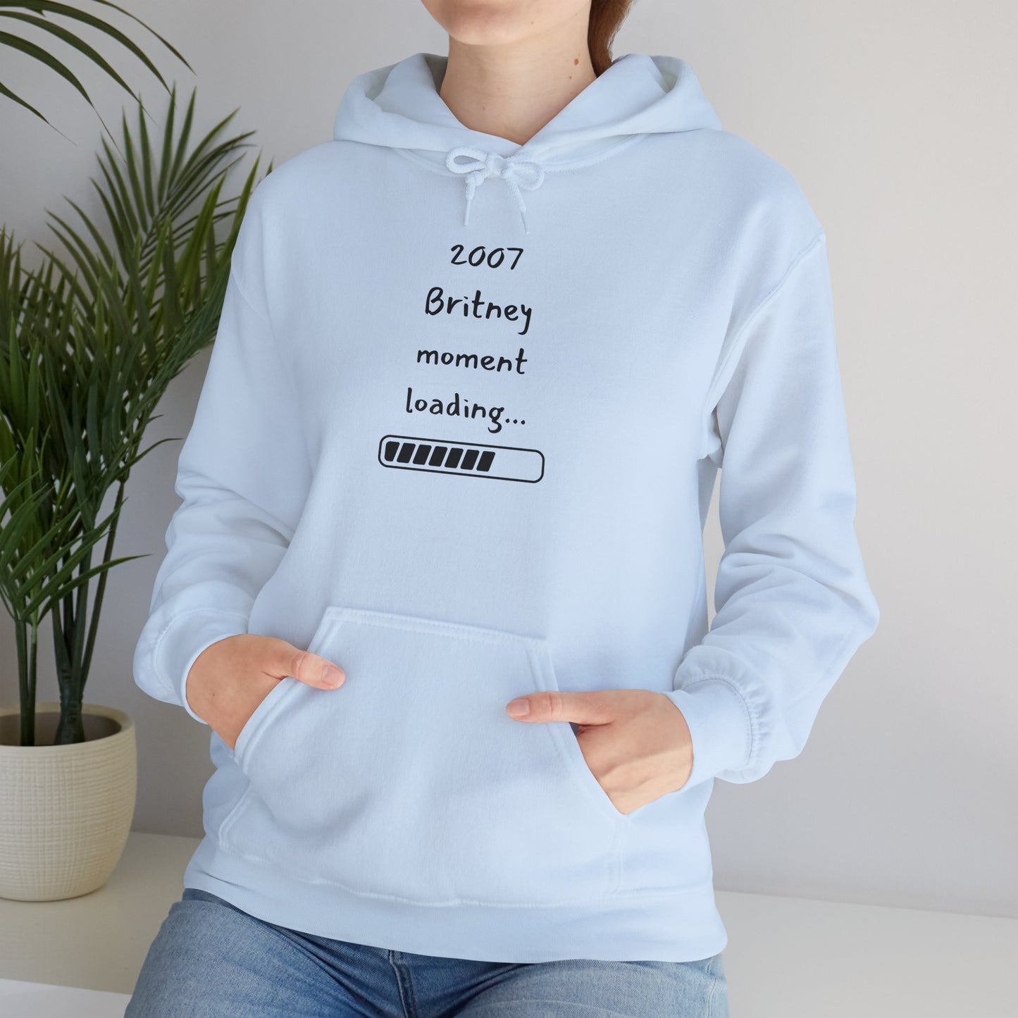 2007 Britney Moment Loading Hoodie - Unisex Heavy Blend™ Hooded Sweatshirt